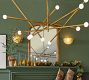 Reign Milk Glass Chandelier (55&quot;)