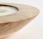 Wooden Bowl Scented Candle - Fig &amp; Sandalwood