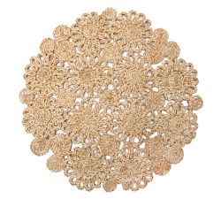 Handwoven Shasta Daisy Placemat, Set of 4