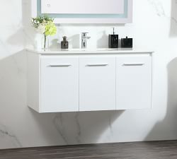 Penn 40-48&quot; Single Sink Floating Vanity