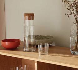 Gio Line Carafe &amp; Cork Stopper