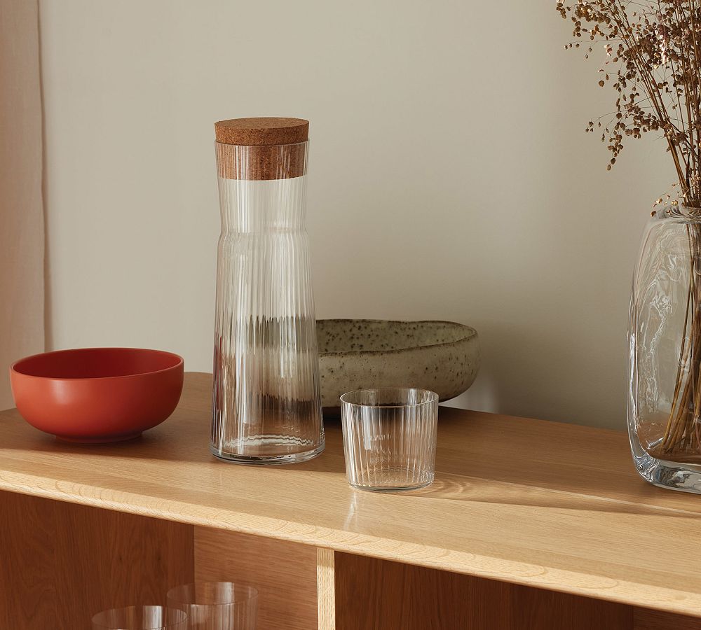Gio Line Carafe &amp; Cork Stopper
