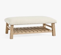 Caden Upholstered Rectangular Ottoman