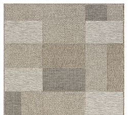 Open Box: Kaysen Colorblock Outdoor Performance Rug
