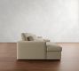 Westwood Fin Arm Deep Seat Double Chaise Sectional (186&quot;)