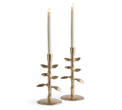 Briar Pillar Holders, Set of 2