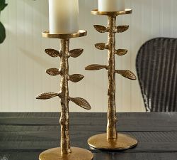 Briar Pillar Holders, Set of 2