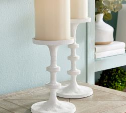 Fia Short Candle Holders, Set of 2