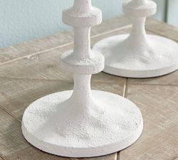 Fia Short Candle Holders, Set of 2