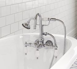 Jolen Deck Mounted Lever Handle Tub Filler with Handshower