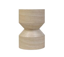 Arana Geometric Concrete End Table (13.5&quot;w)