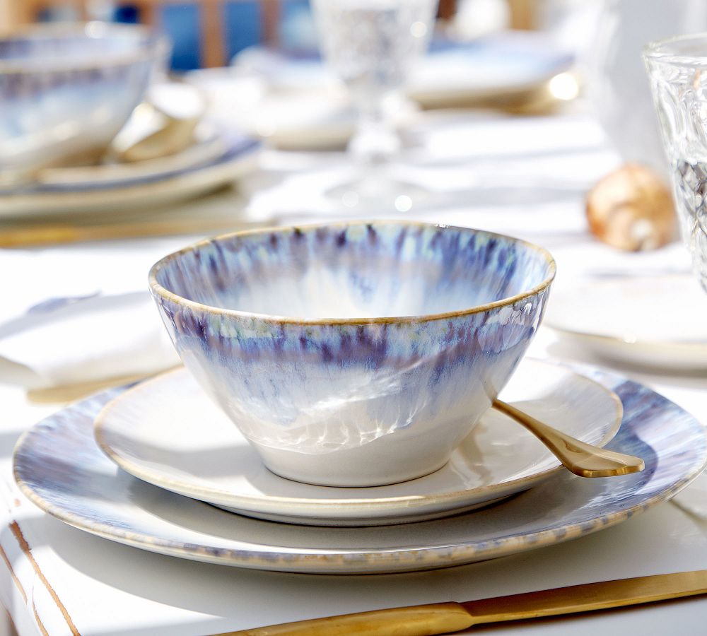 Costa Nova Brisa Stoneware Soup Bowls - Set of 4