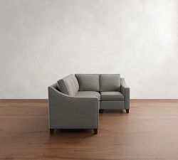 Cameron Slope Arm 3-Piece Wedge Sectional (100&quot;)