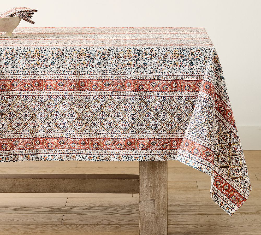 Darcy Organic Cotton Tablecloth