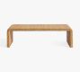 Capitola Rectangular Woven Coffee Table (58&quot;)