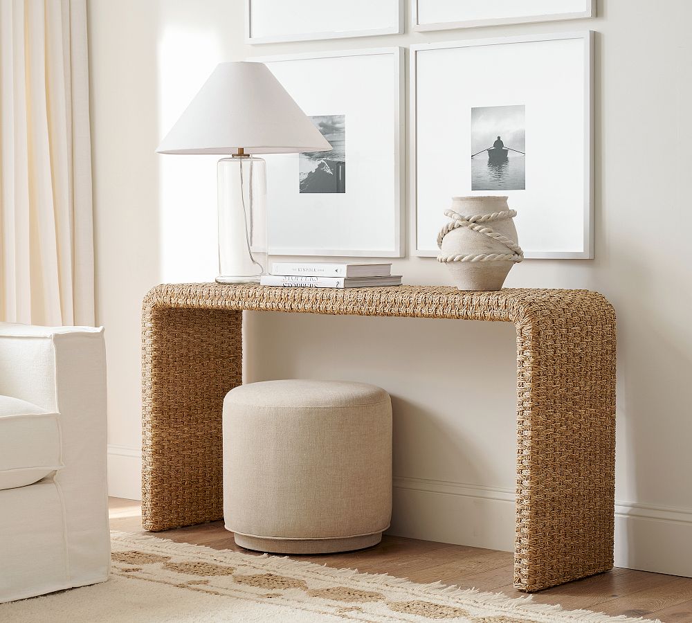 Capitola Woven Console Table (58&quot;)