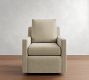 Ayden Square Arm Slipcovered Swivel Glider