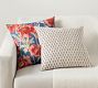 Poppy Vintage Floral Reversible Printed Pillow