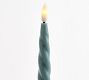 Flameless Spiral Taper Candle