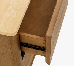 Kona Travertine Nightstand (26&quot;)