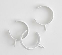 Quiet-Glide C-Loop Curtain Rings