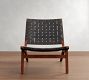 Fenton Woven Leather Accent Chair