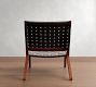 Fenton Woven Leather Accent Chair