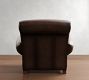 Manhattan Roll Arm Leather Chair