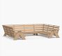 Modern Farmhouse 3-Piece Outdoor Sectional (128&quot;)