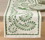 Puebla Embroidered Organic Cotton Table Runner