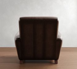 Manhattan Square Arm Leather Chair
