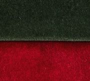Red With Hunter Green Cuff