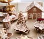 Gingerbread Tree Lidded Stoneware Mugs