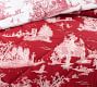 Santa Toile Reversible Percale Comforter