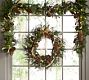 Faux Lit Aspen Wreath &amp; Garland
