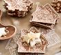 Gingerbread House Stoneware Appetizer Plates - Set of 4