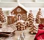 Gingerbread Tree Lidded Stoneware Mugs