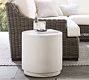 Pomona Concrete Round Outdoor Side Table (18&quot;)