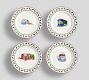 The Polar Express&#8482; Stoneware Appetizer Plates - Set of 4