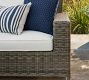 Torrey Wicker 5-Piece Square Arm Outdoor Sectional (101&quot;)