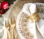 Etched Bangle Napkin Rings - Set of 4