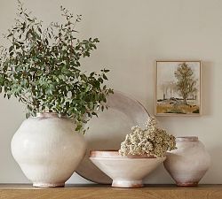 Handcrafted Glazed Terracotta Ceramic Collection