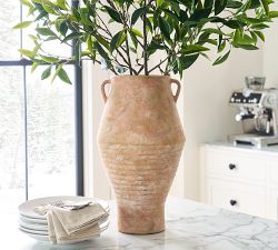 Solis Terracotta Vase
