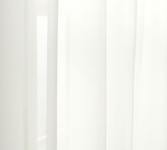 Classic Voile Sheer Curtain - Set of 2