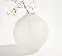 Frosted Handcrafted Glass Vases