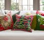 Elliot Tree Plaid Embroidered Pillow