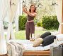 Madera Teak Outdoor Daybed with Canopy