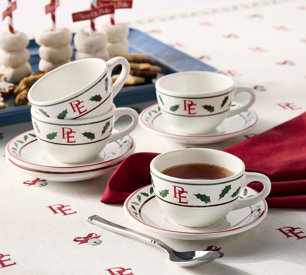 The Polar Express&#8482; Stoneware Teacup &amp; Saucer