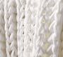 Colossal Ribbed Handknit Throw