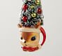 Bottlebrush Christmas Tree Hat Ornaments
